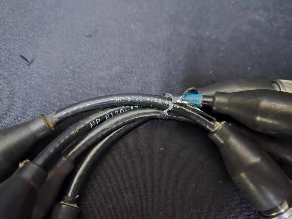 Male RF Coaxial Test Cable HP 8120-4782