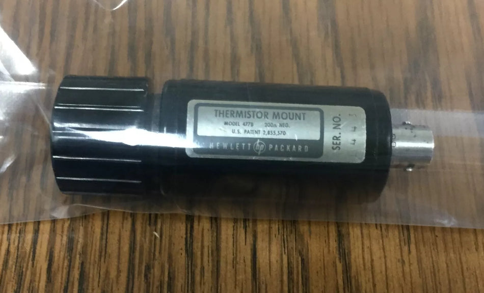 HP Model 477B Thermistor Mount 200Ω NEG