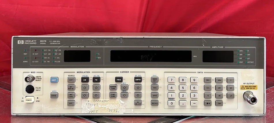 Agilent/Keysight 8657B 001 Synthesized Signal Generator 100 kHz to 2060 MHz