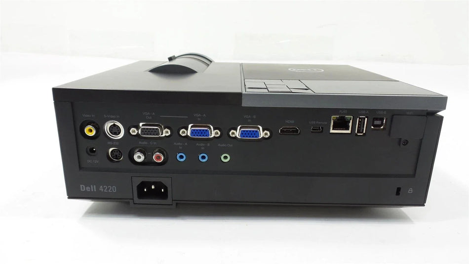 Dell 4220 Full HD DLP Projector - 4100 Lumens - Operating Timer : 240 Hours