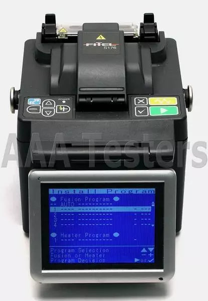 FiTeL Furukawa S-176 SM MM Fiber Core Alignment Fusion Splicer w Cleaver S176