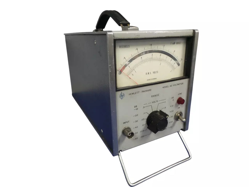 HP Hewlett Packard 400EL AC Voltmeter - High Precision Electrical Measurement Tool