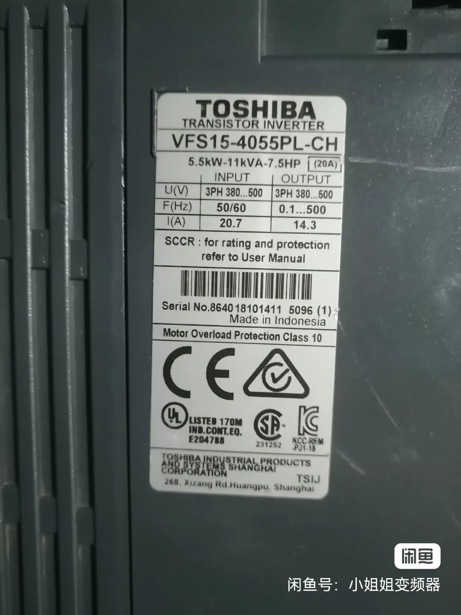 1 PC USED GOOD VFS15-4055PL-CH Inverter #B634R CL