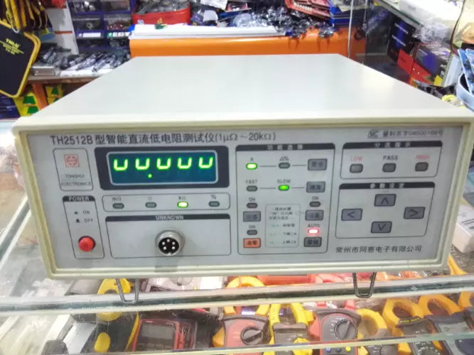 1PC Used TH2512 DC low resistance tester 90 days warranty by #W7945 WX