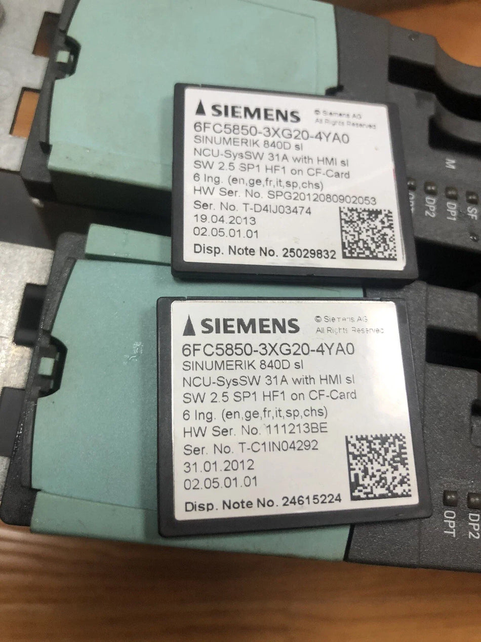 Siemens 6FC5850-3XG20-4YA0 Industrial Automation Module