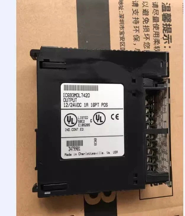 GE Fanuc IC693MDL742D PLC Digital Input Module