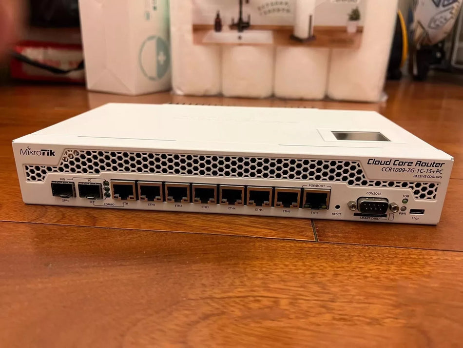 1PCS MikroTik CCR1009-7G-1C-1S+PC 9-core 10G router
