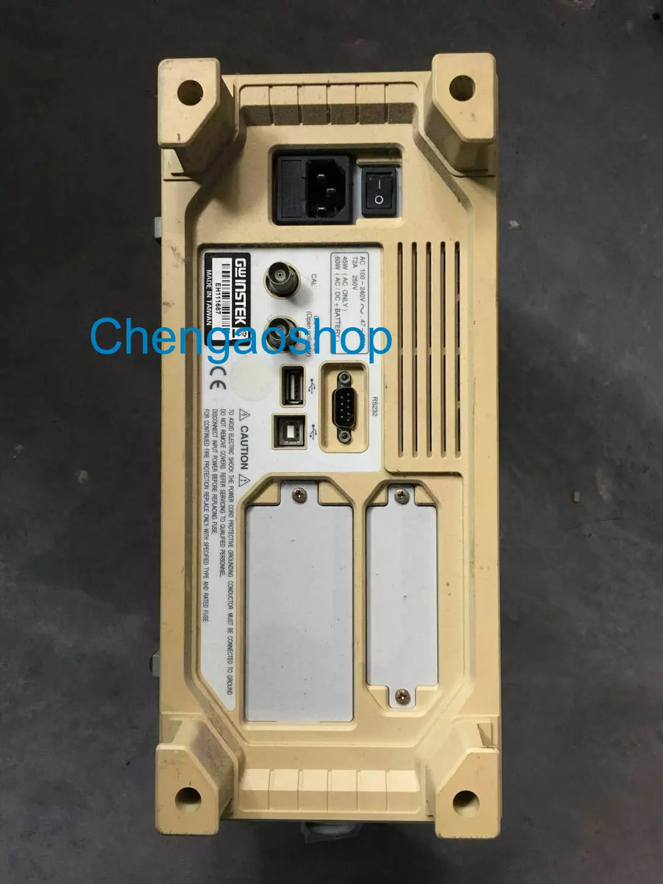 1pc used Gwinstek 100M Oscilloscope GDS-2102 by or #QA600 ZX