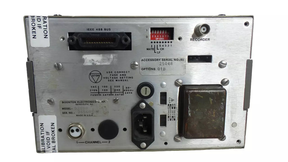 Boonton 9200B RF Voltmeter - High Precision Measurement Device