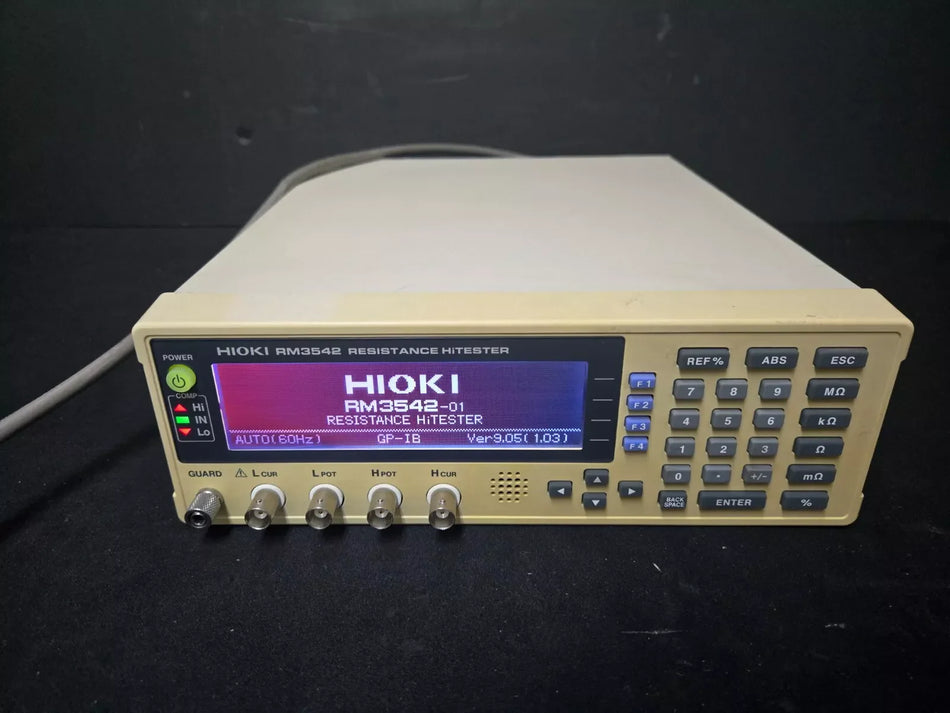 HIOKI RM3542 Resistance HiTester (0240) for Accurate Resistance Measurement