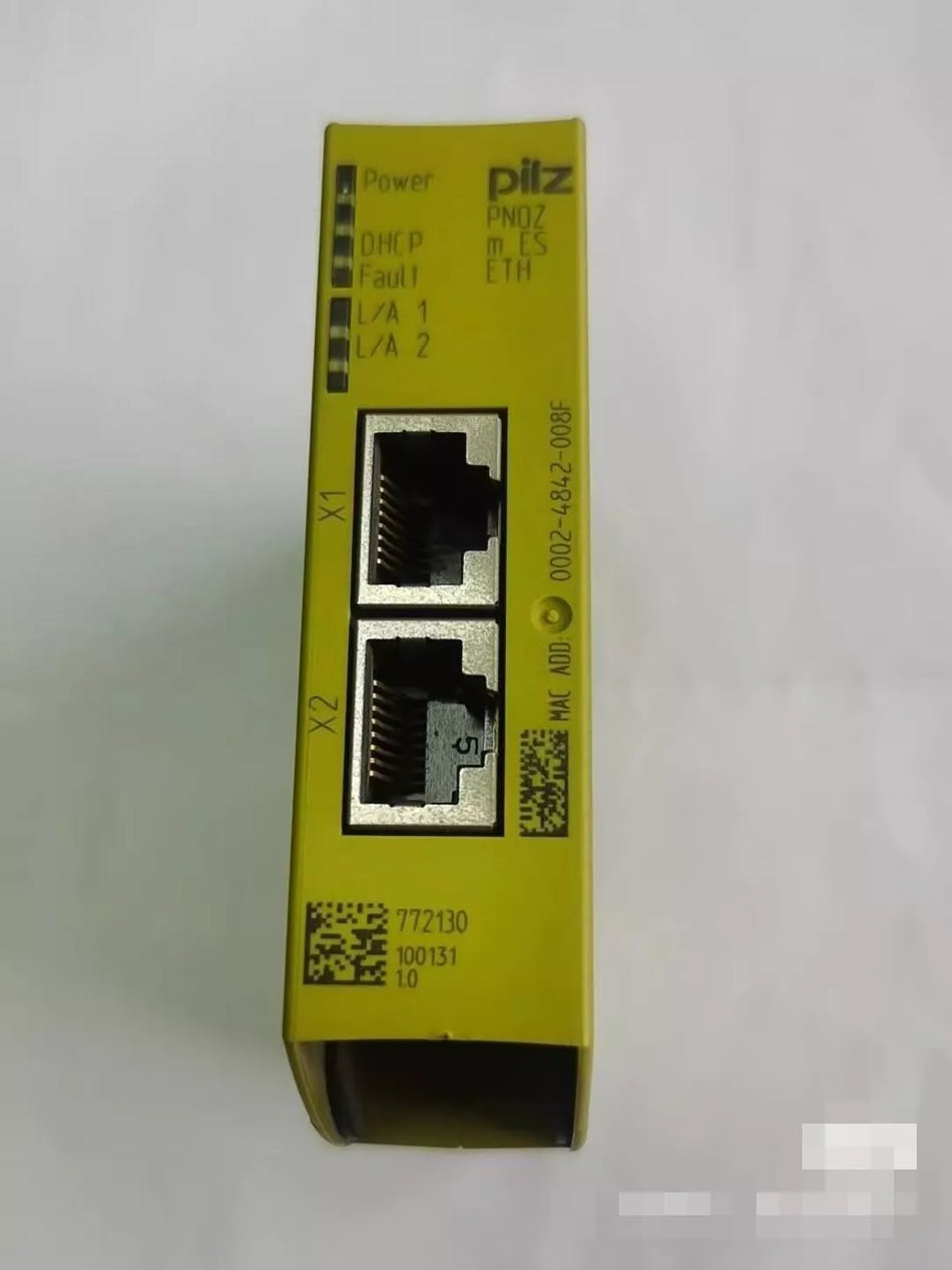 1pc USED ONE Pilz 772130 PNOZ m ES ETH Module TESTED #V7N3 CH