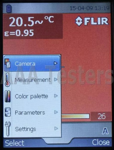 FLIR i50 9Hz 140 x 140 Infrared Thermal Imaging Camera IR i 50 Imager