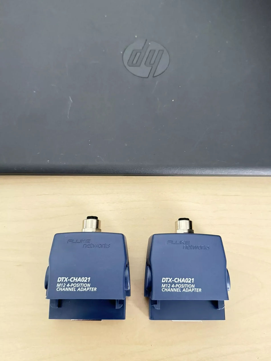 Fluke Networks DTX-CHA021S M12 4-Position Channel Adapter - (Set of 2)