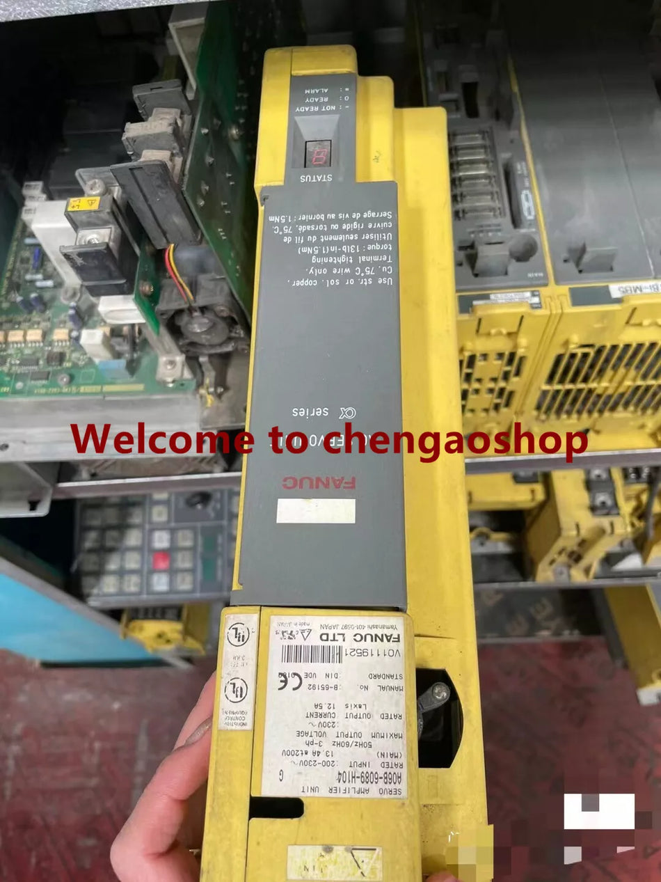1PC Used FANUC Servo Amplifier Unit A06B-6089-H104 #T3628 YS