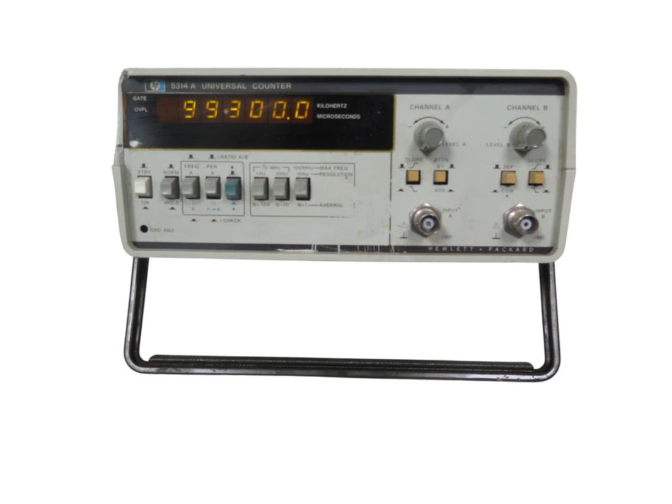 HP 5314A Universal Frequency Counter  - Free Shipping