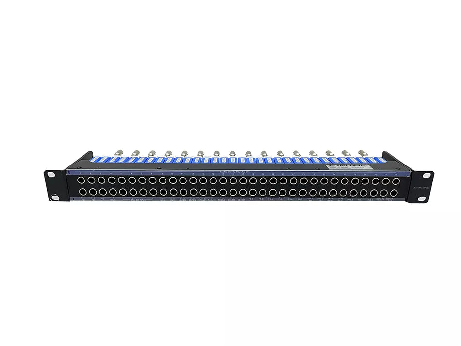 Canare 32MD-ST Mid-size HD-SDI Patchbay 3G HD With MDVJ-STW Modules