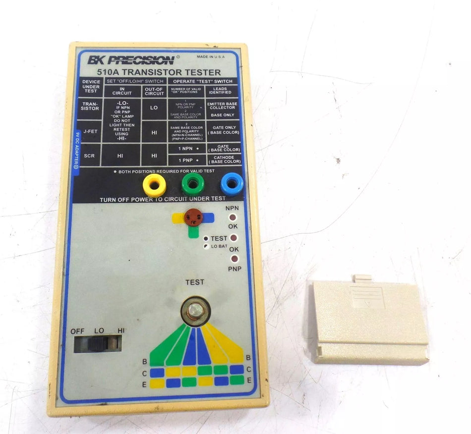 BK Precision 510A Transistor Tester