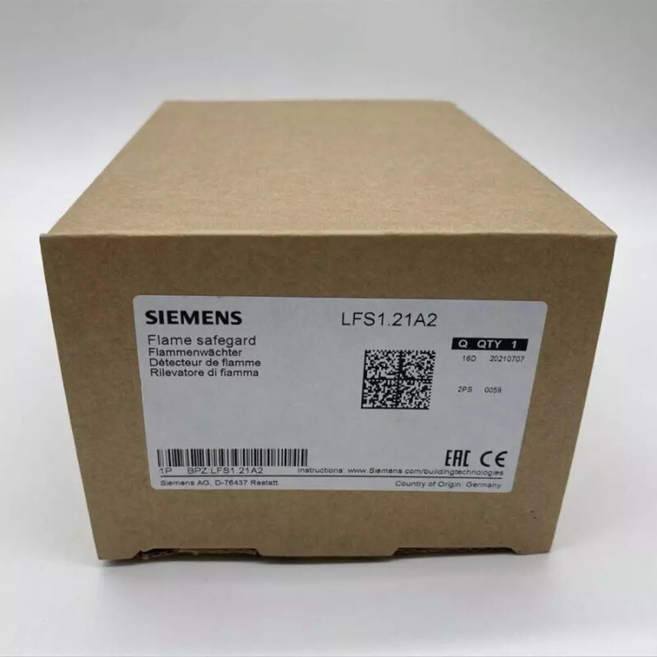 Siemens LFS1.21A2 Flame Controller for Enhanced Fire Safety