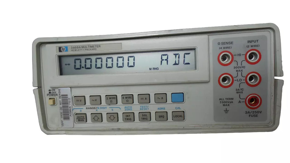HP 3468A Multimeter with Advanced Measurement Capabilities