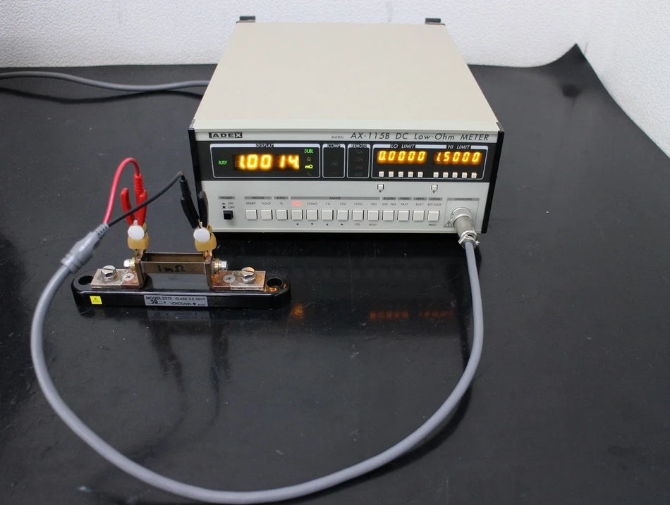 ADEX AX-115B Ultra low resistance Digital Low-Ohm Meter