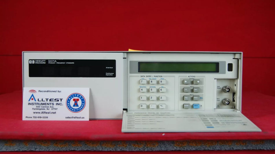 HP Agilent Keysight 5071A-001 3608A00960 Primary Frequency Standard