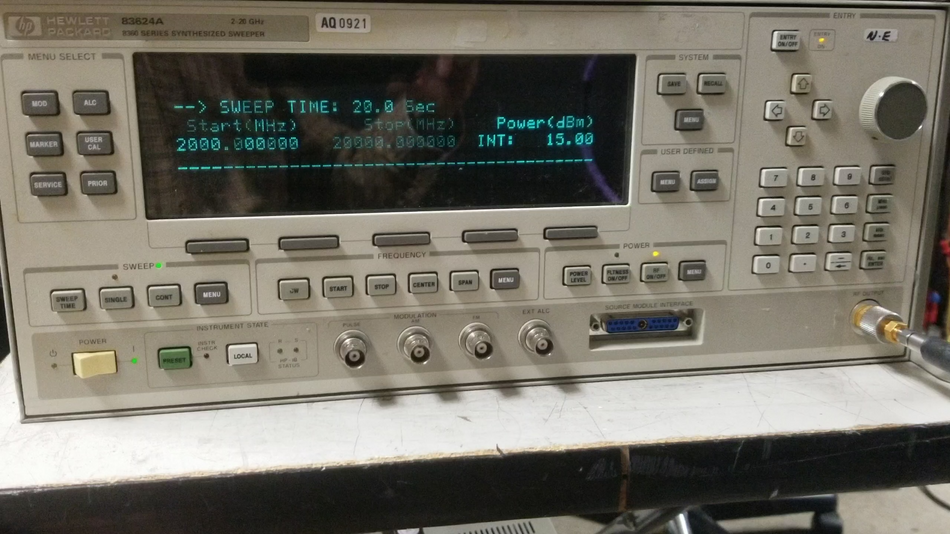 20GHz RF Sweep Generator