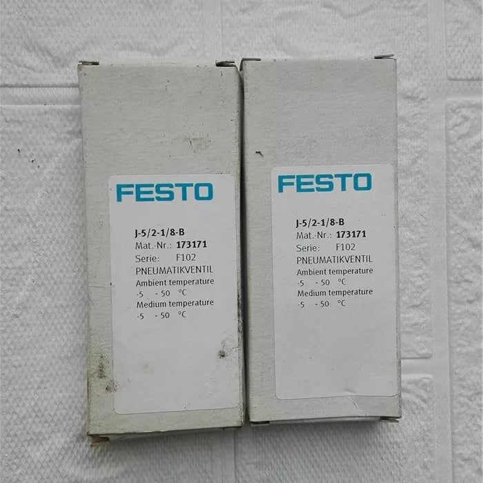Festo J-5/2-1/8-B 173171 Solenoid Valve: New, Fast Shipping