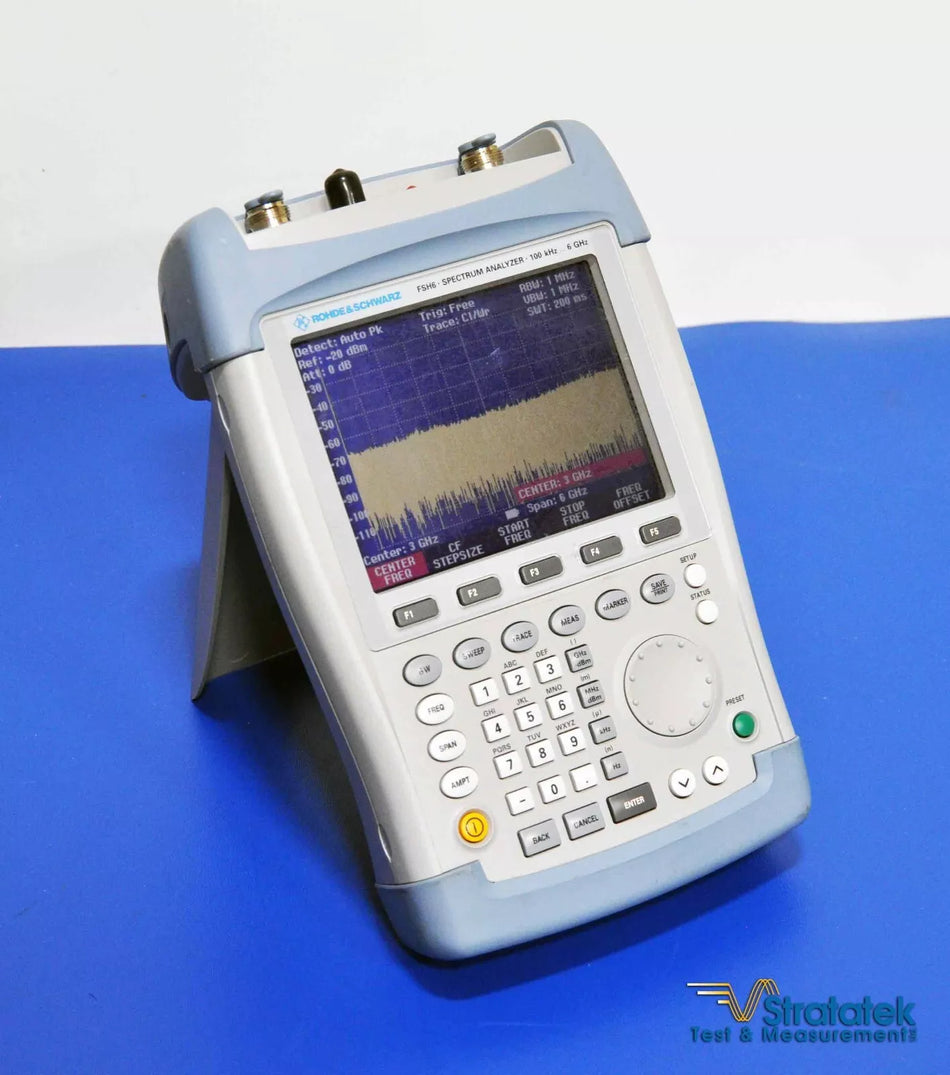 Rohde & Schwarz FSH6 Spectrum Analyzer 100kHz - 6GHz PreAmp