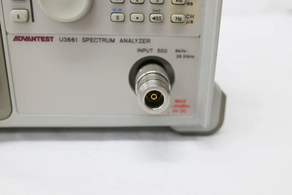 ADVANTEST U3661 /26 9KHz-26.5GHz Portable Spectrum Analyzer