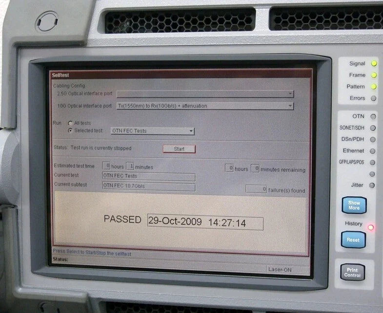 Agilent J7231B 100/108/112/609 OmniBER 10Gbps Communications Analyzer