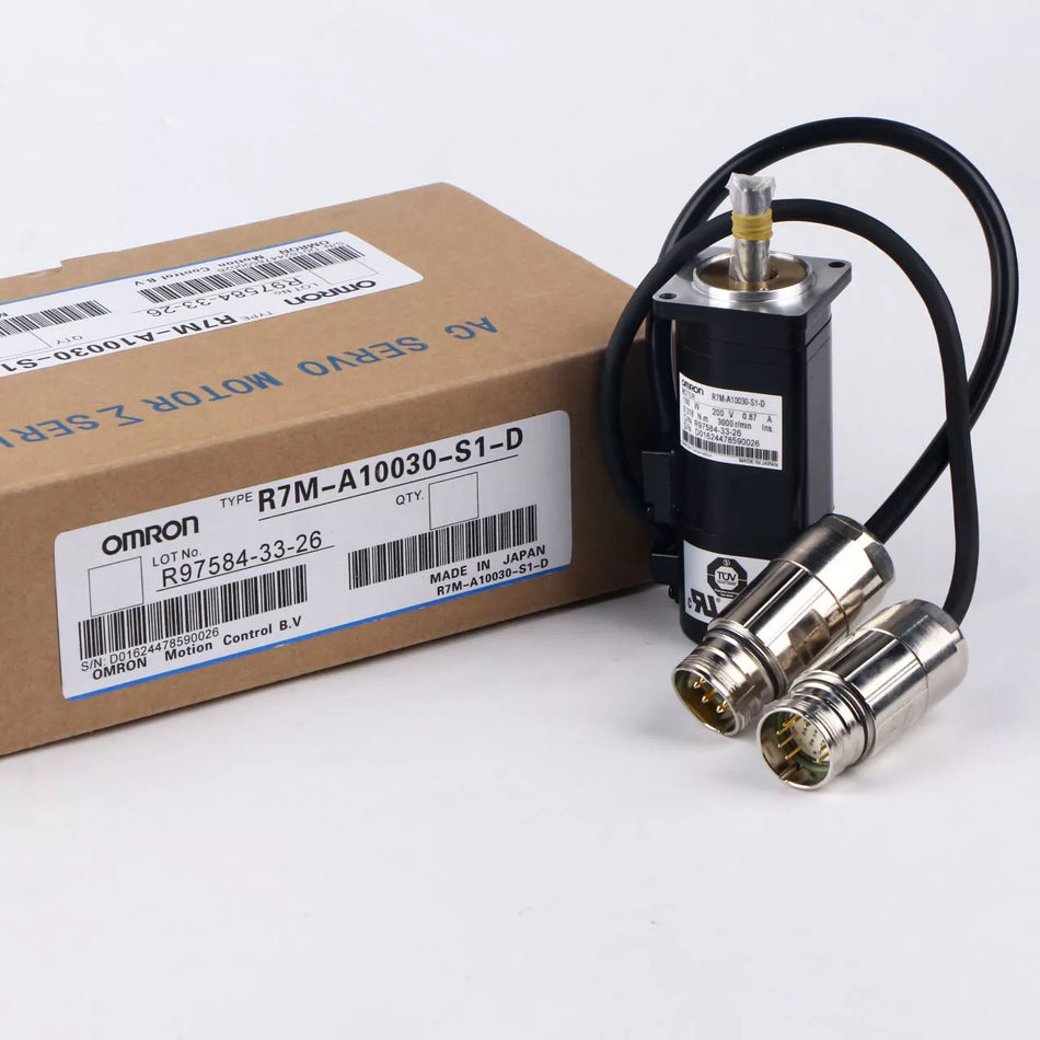 OMRON R7M-A10030-S1-D Servo Motor for Industrial Automation