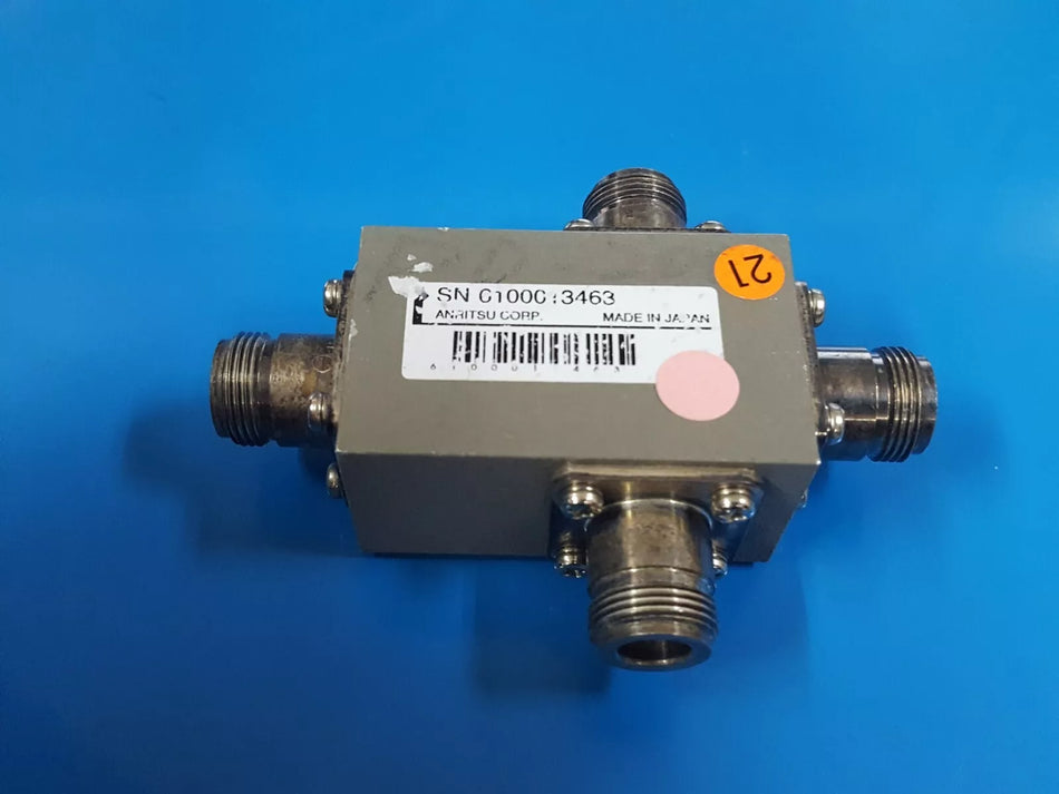 Anritsu MA1612A Four-Port Junction Pad Loss 15dB Impedance 50 Ohms 1W (3463)