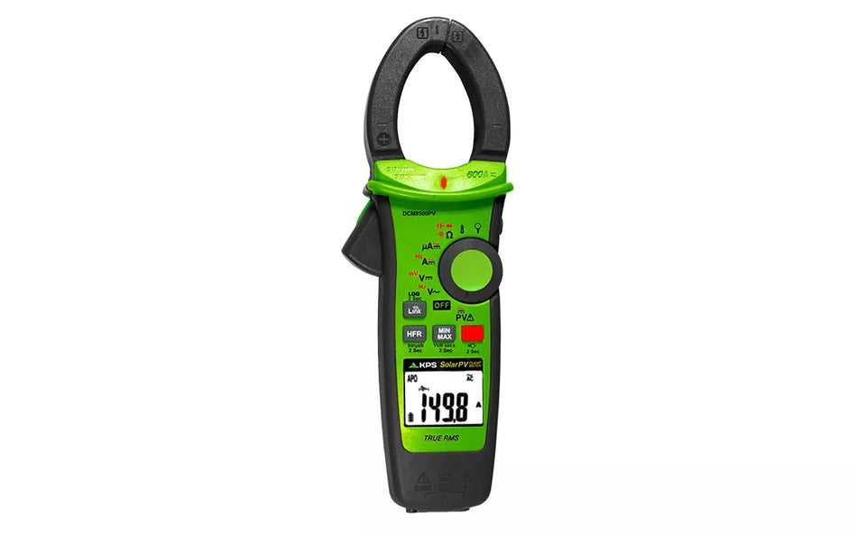 KPS DCM8500PV PhotoVoltaic AC/DC Clamp Meter 2000VDC PV ClampMeter