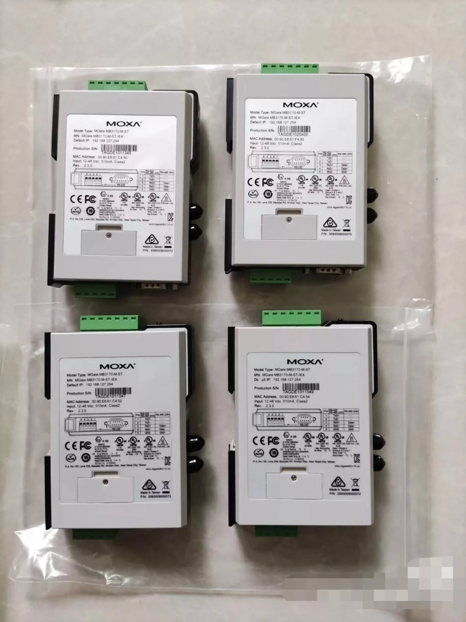 1pc USED Moxa MGate MB3170-M-ST Module TESTED By DHL or FedEx #V5SI CH
