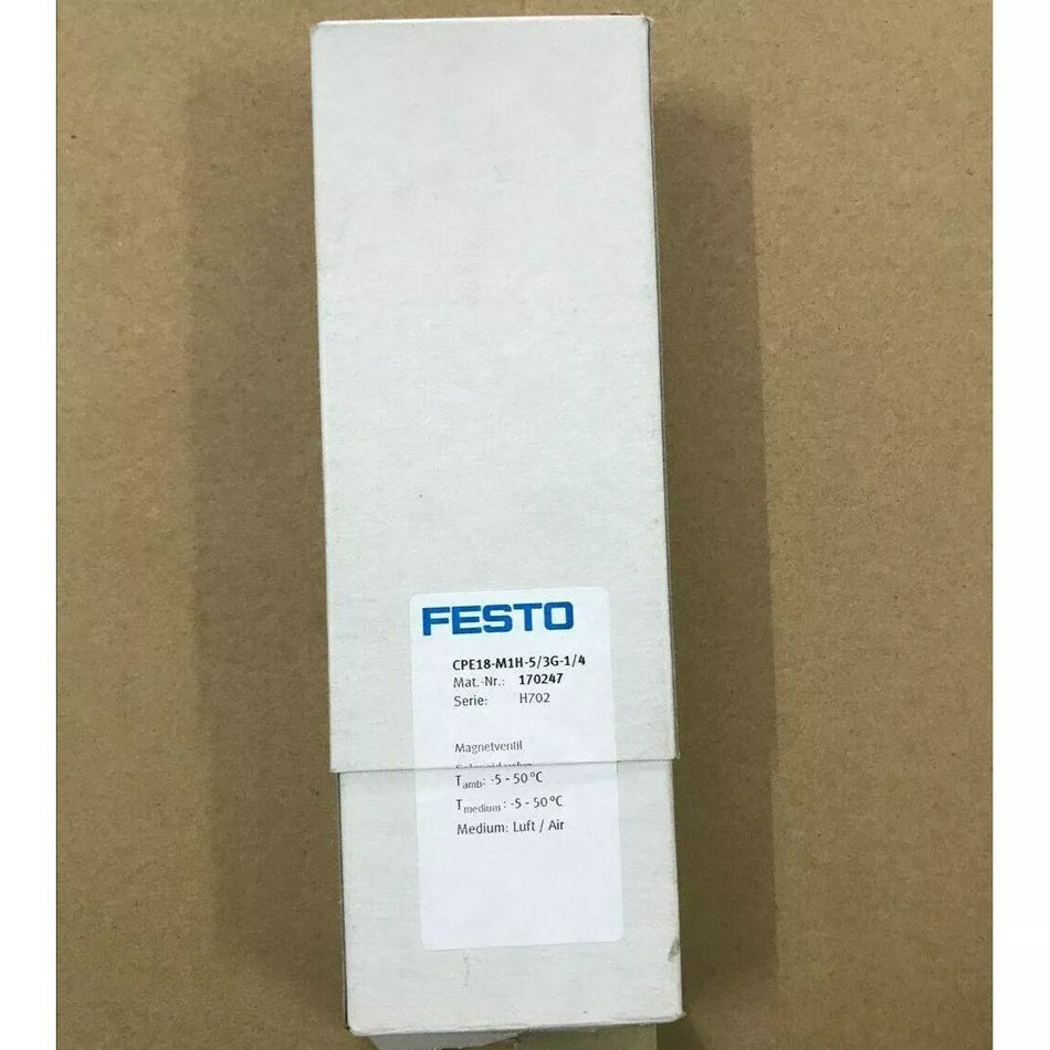 Festo CPE18-M1H-5/3G-1/4 Solenoid Valve