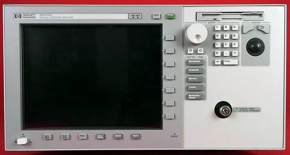 Agilent Keysight 86142A Optical Spectrum Analyzer 600 to 1700nm