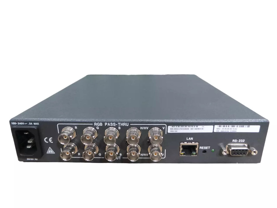 Extron GSS 100 Graphics Still Store - Professional Graphics Device