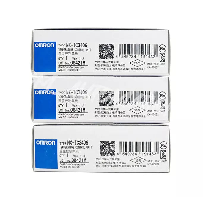 New NX-TC3406 OMRON temperature control unit NX-TC3406 Fast