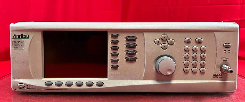 Anritsu MG3694A Synthesized Signal Generator 2 GHz to 40 GHz, 5/16/1B/2B, 032312
