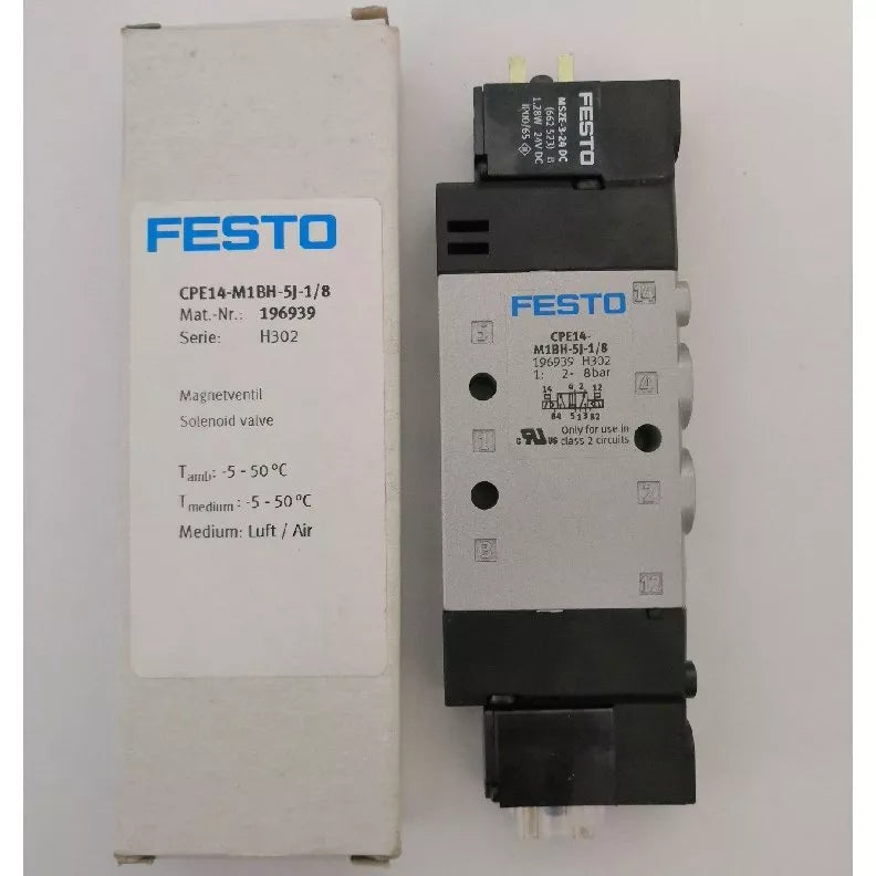 Festo CPE14-M1BH-5J-1/8 196939 Solenoid Valve