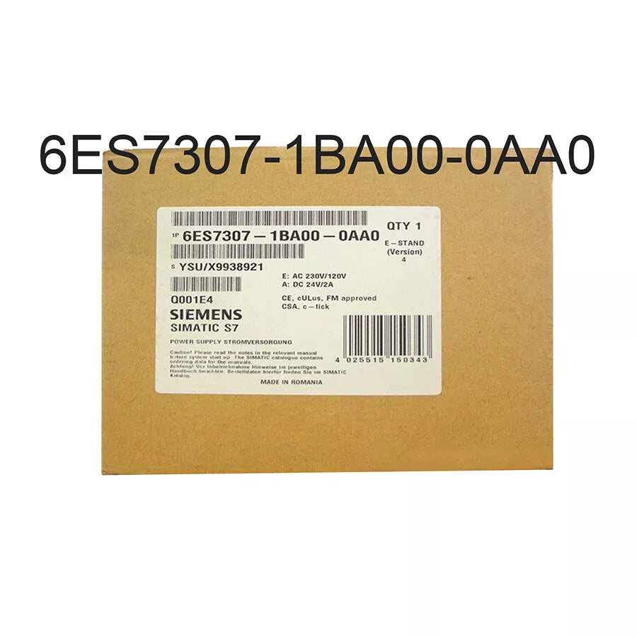 SIEMENS 6ES7307-1BA00-0AA0 6ES7 307-1BA00-0AA0 PLC Module