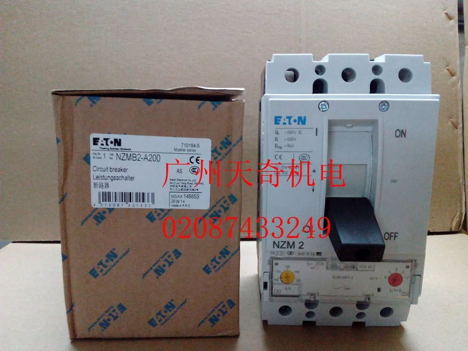 1 PC NEW NZMB2-A200 3P 200A Circuit Breaker #B6324 CL