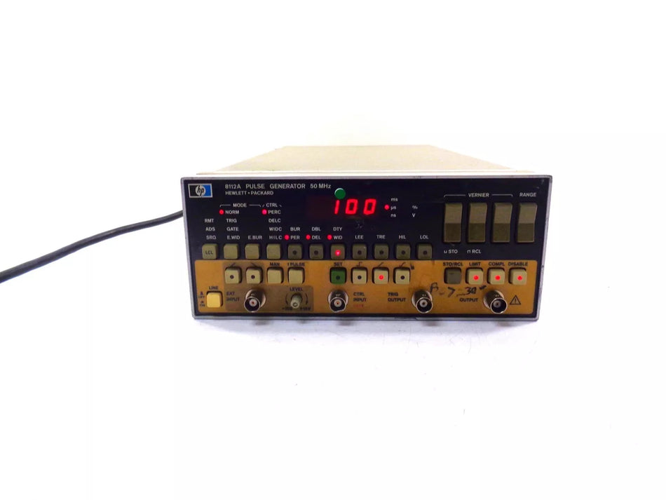 HP 8112A Pulse Generator 50MHz