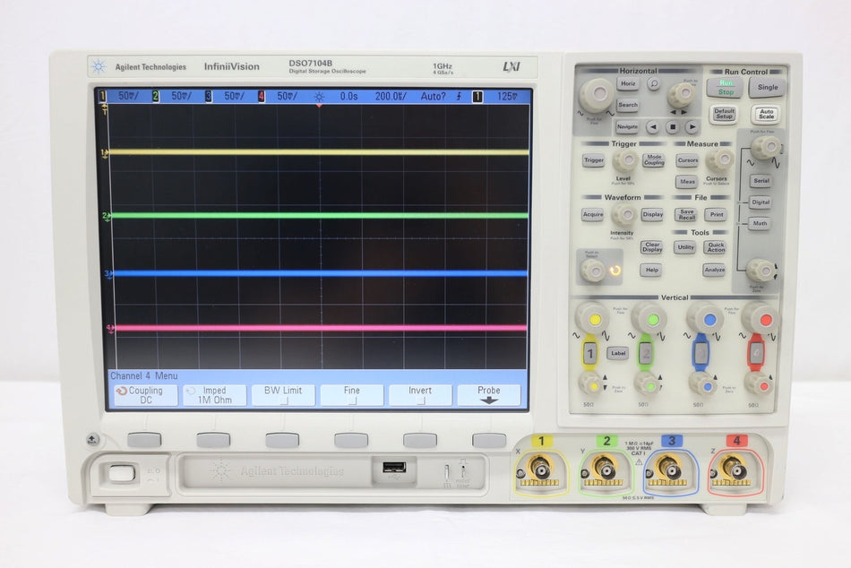 Keysight DSO7104B 1GHz 4GS/s Oscilloscope