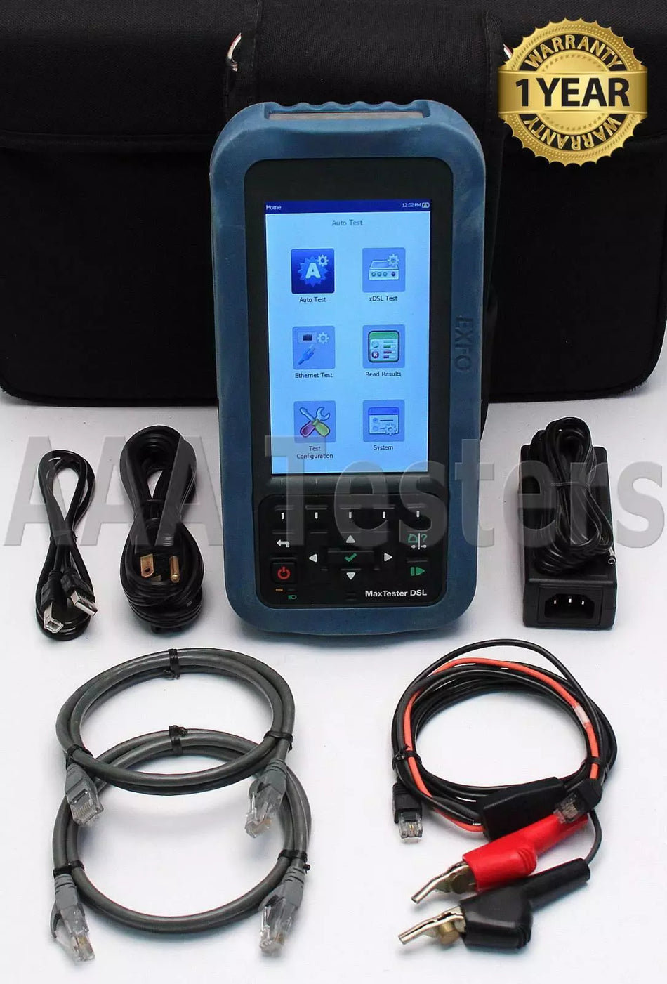 EXFO CoLT-350 MaxTester ADSL2+ Triple Play Service Tester CoLT-350-V2XA CoLT 350