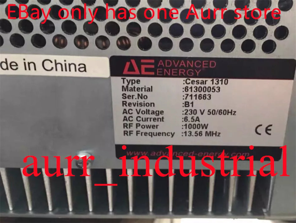 1 second-hand AE cesar1310 1 kW RF power supply Fedex or DHL