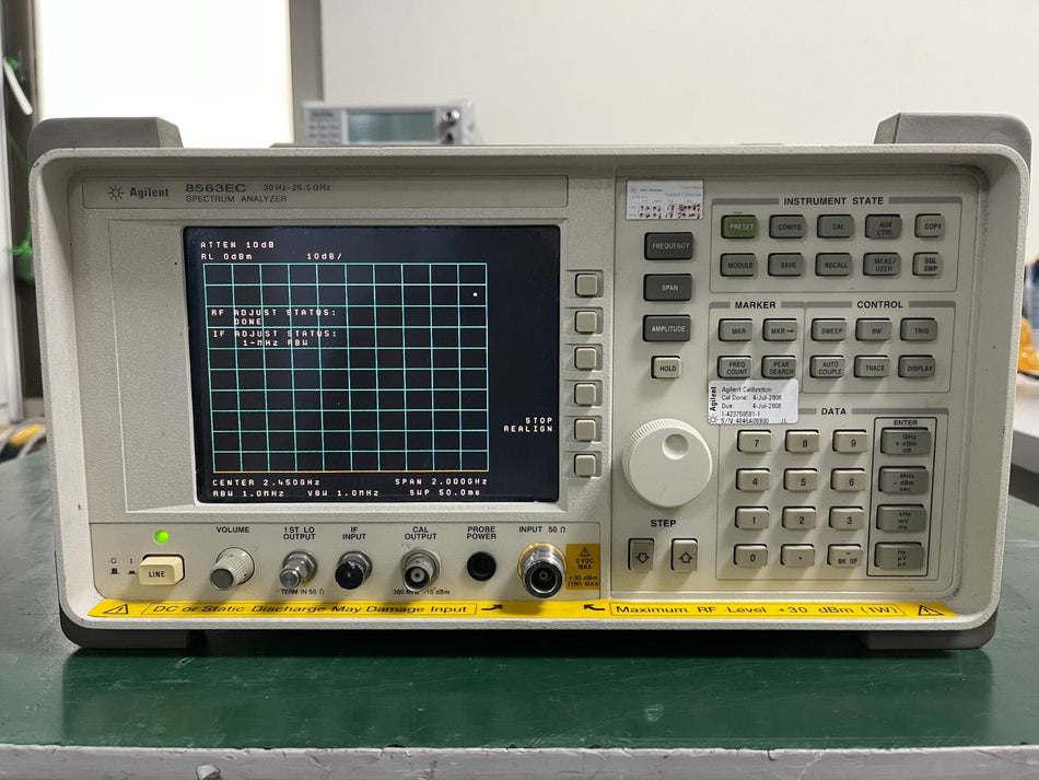 8563EC Spectrum Analyzer