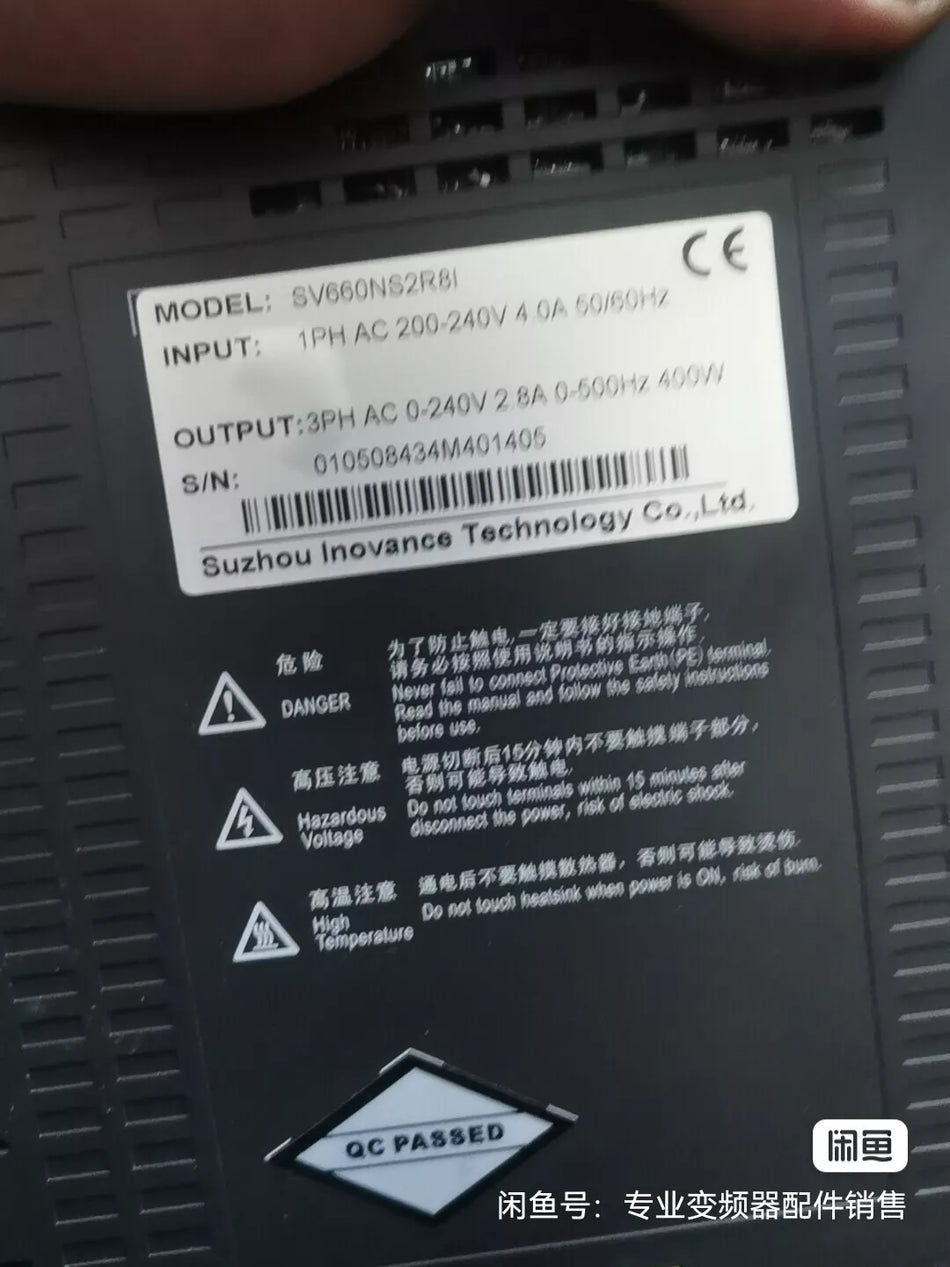 1 PC USED GOOD Server Driver SV660NS2R8I By DHL OR FedEx#A093 CL