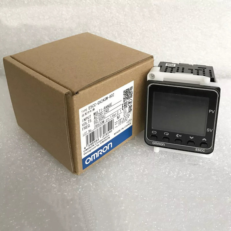 OMRON E5CC-QX2ASM-802 Temperature Controller 100-240VAC