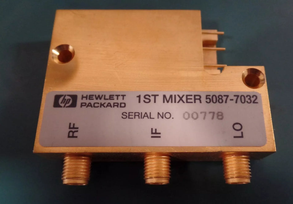 HP/Agilent 5086-77032 Low Band Microwave Mixer Assembly TESTED